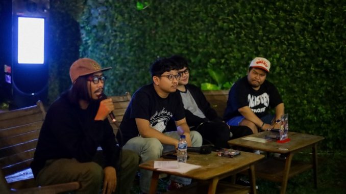 Para kurator untuk 'Soundwich'. (Foto; @Lintangsukmana) (800 x 533)