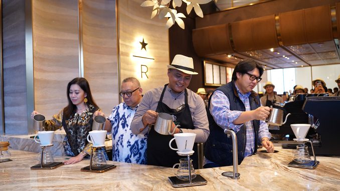 Pembukaan Starbucks Reserve Agora