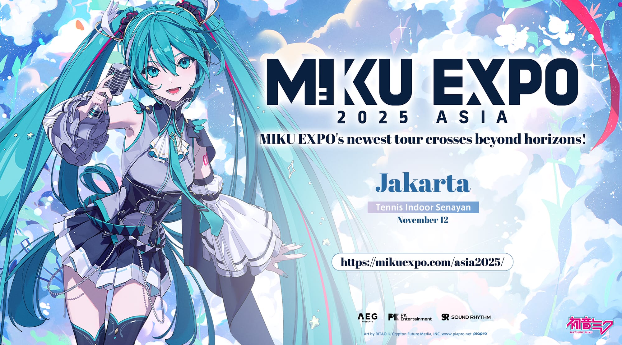 11 Tahun Absen, Hatsune Miku Akan Kembali Guncang Jakarta Lewat Miku Expo 2025