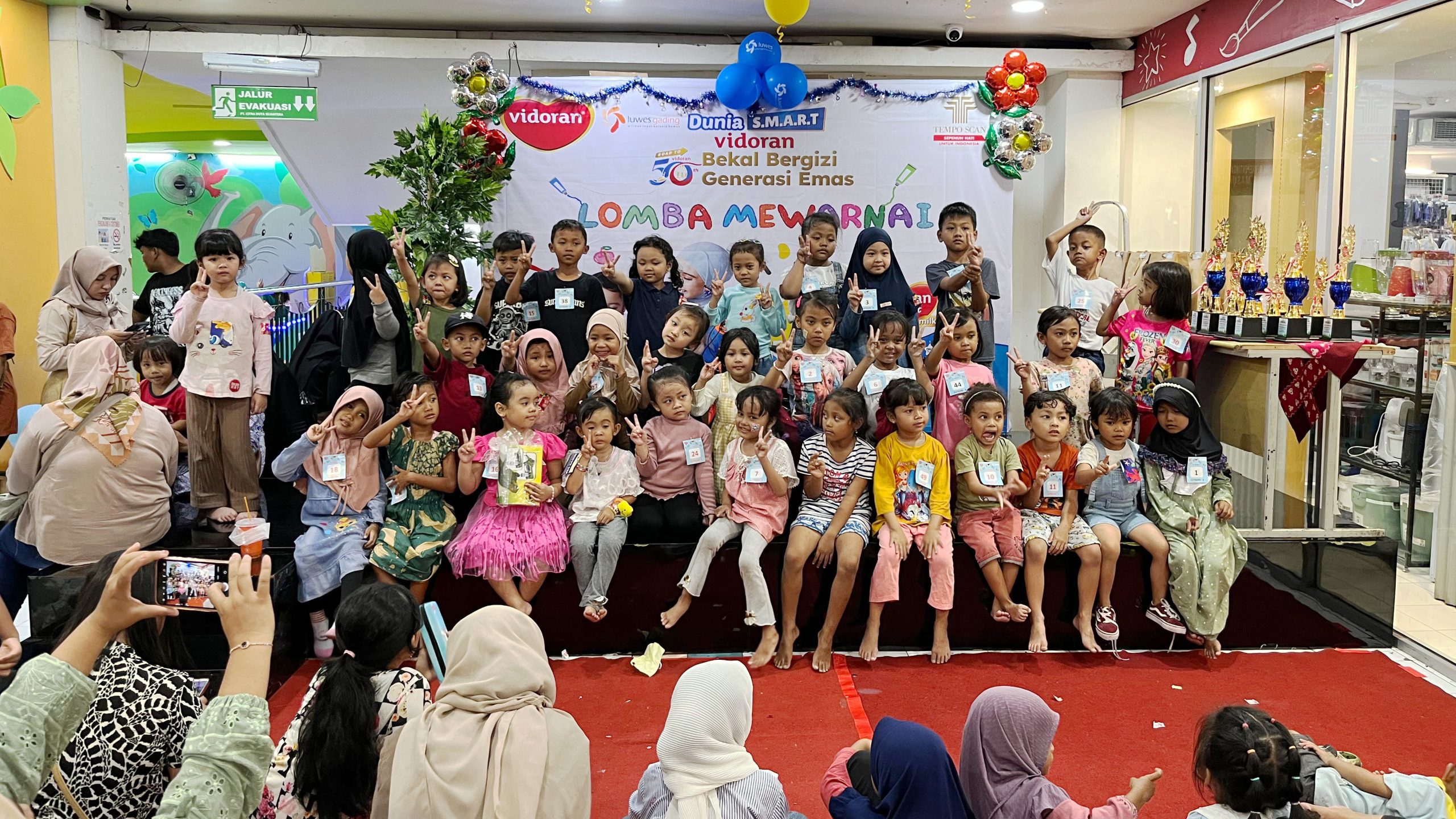 Vidoran Wujudkan Komitmen Nutrisi Anak Indonesia Lewat Program Dunia S.M.A.R.T Bekal Bergizi Generasi Emas