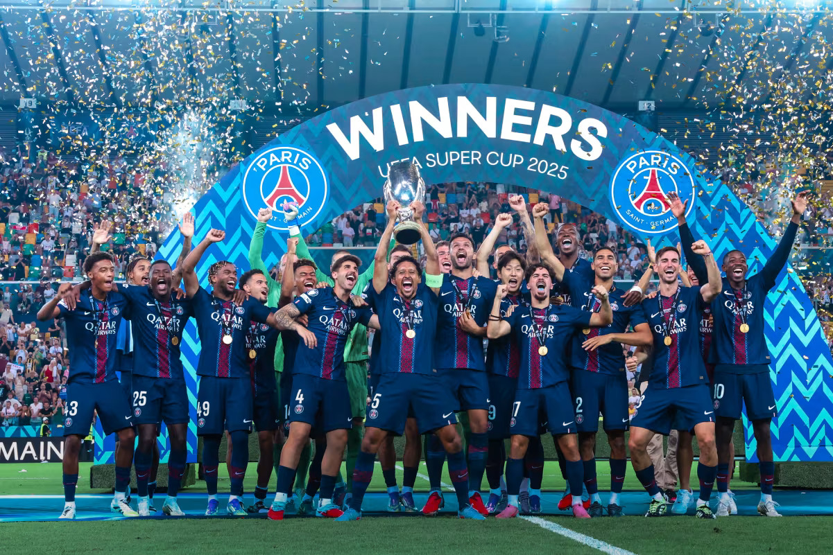 PSG Raih Gelar Pertama di Piala Super Eropa 2025, Berikut Daftar Juara Sepanjang Sejarah