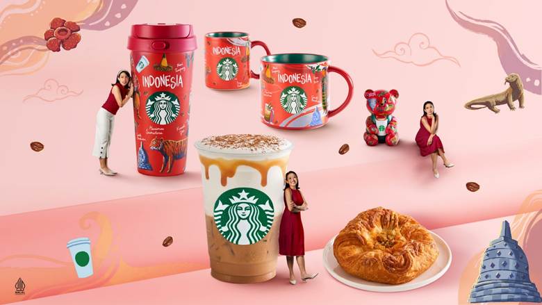 Perpaduan Budaya Nusantara yang Beragam dalam Koleksi HUT RI ke-80 Starbucks