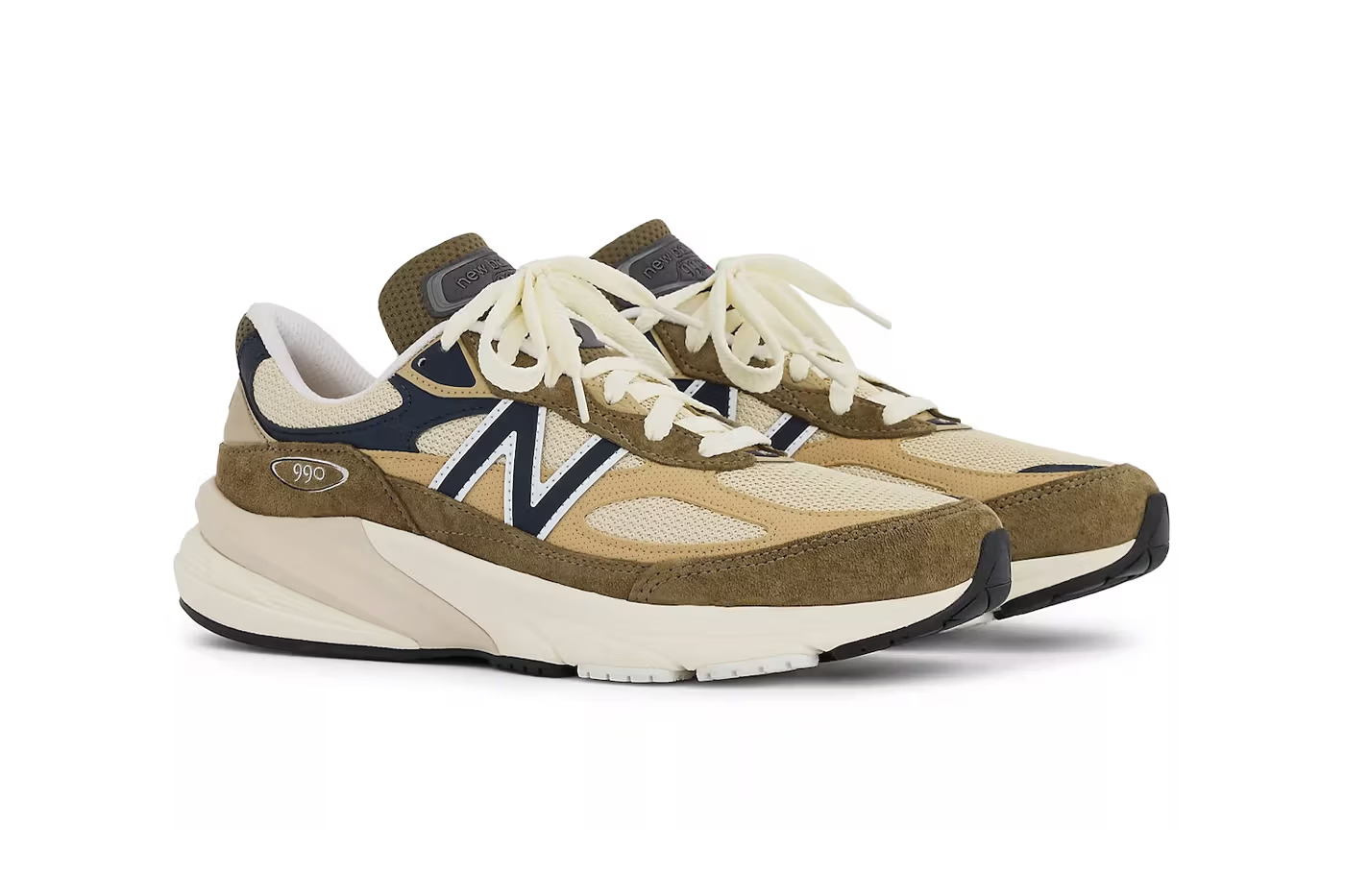 Dapat Sentuhan Militer Modern, New Balance 990v6 “Dark Camo” Mendarat Musim Gugur 2025