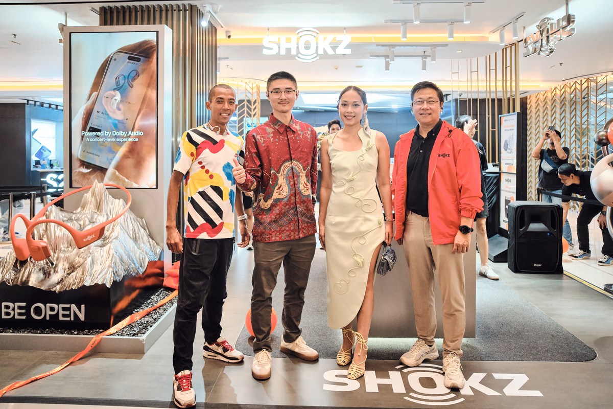 SHOKZ Buka Store Kedua di Jakarta: Teknologi Open-Ear Audio Buat Hidup Lebih Aktif