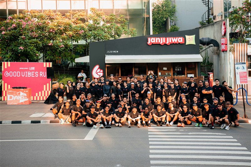 Janji Jiwa x USS Running Good Vibes Run, Lari Tanpa Tekanan dan Bebaskan Energi Positif