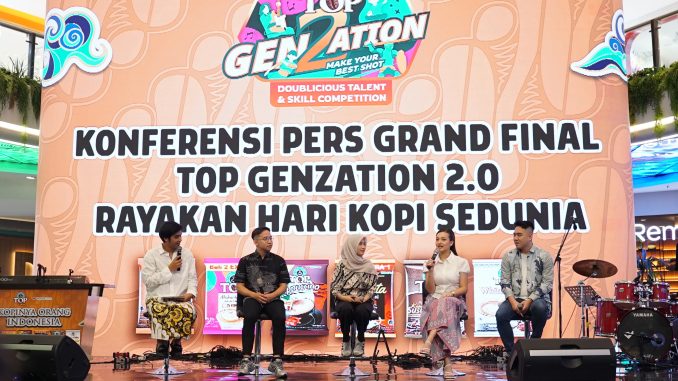 Foto 1 - Talk Show Hari Kopi Sedunia Bersama TOP GenZation