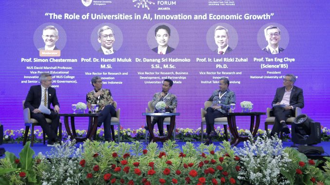 NUS Innovation Forum Jakarta 2025 - Rectors’ Panel_ “The Role of Universities in AI, Innovation and Economic Growth” (Photo_ National University of Singapore) (1) NUS Innovation Forum Jakarta