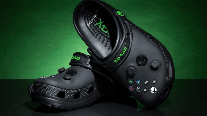 Clog Crocs x Xbox