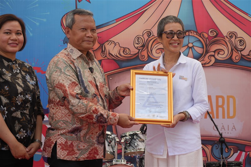 The Gaia Hotel Bandung Raih Sertifikasi Keberlanjutan GSTC dari TÜV Rheinland