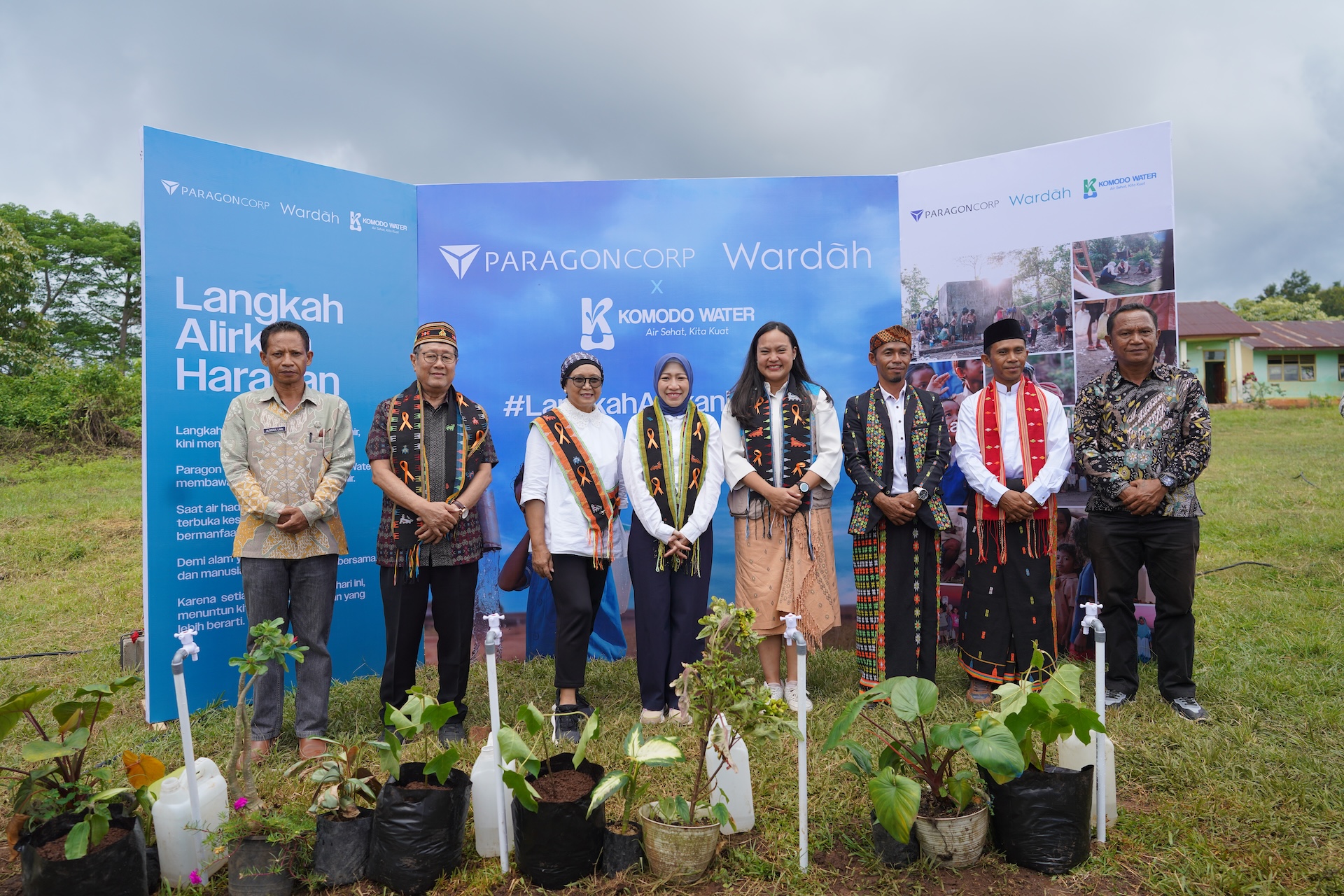 Paragon Wardah dan Komodo Water Beri Akses Air Bersih Berkelanjutan di NTT