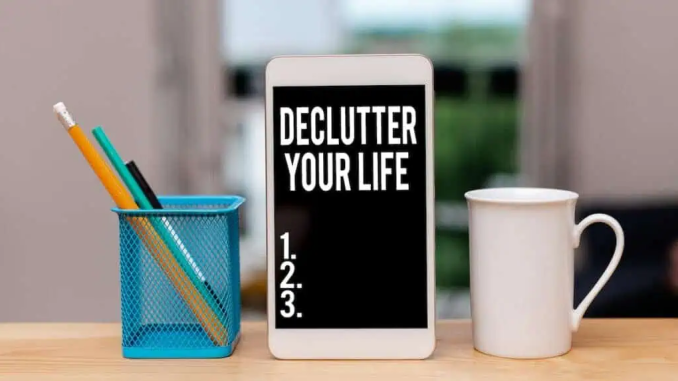 digital decluttering