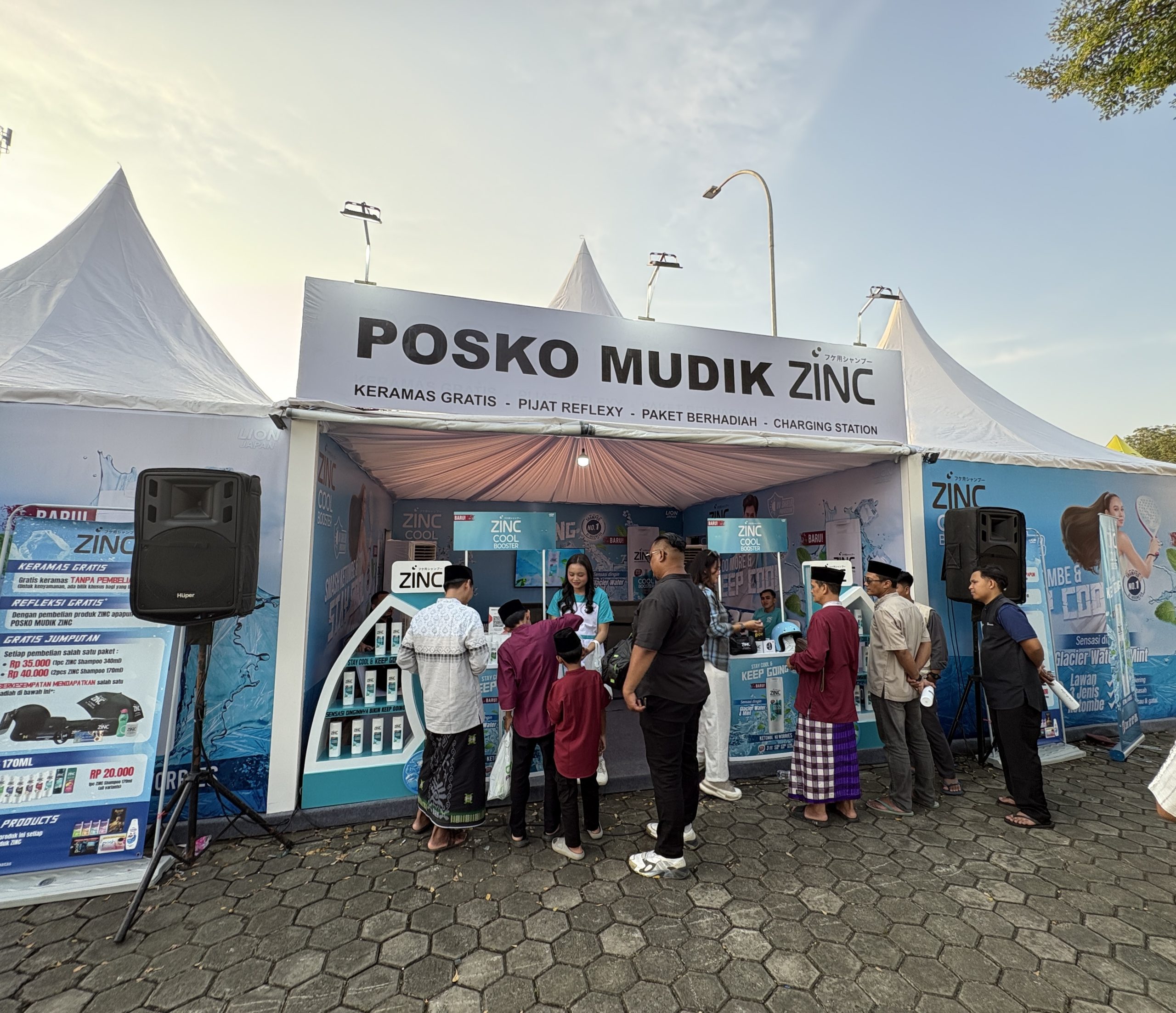 Fasilitas Nyaman di Posko Mudik ZINC 2026 Selama Perjalanan Lebaran