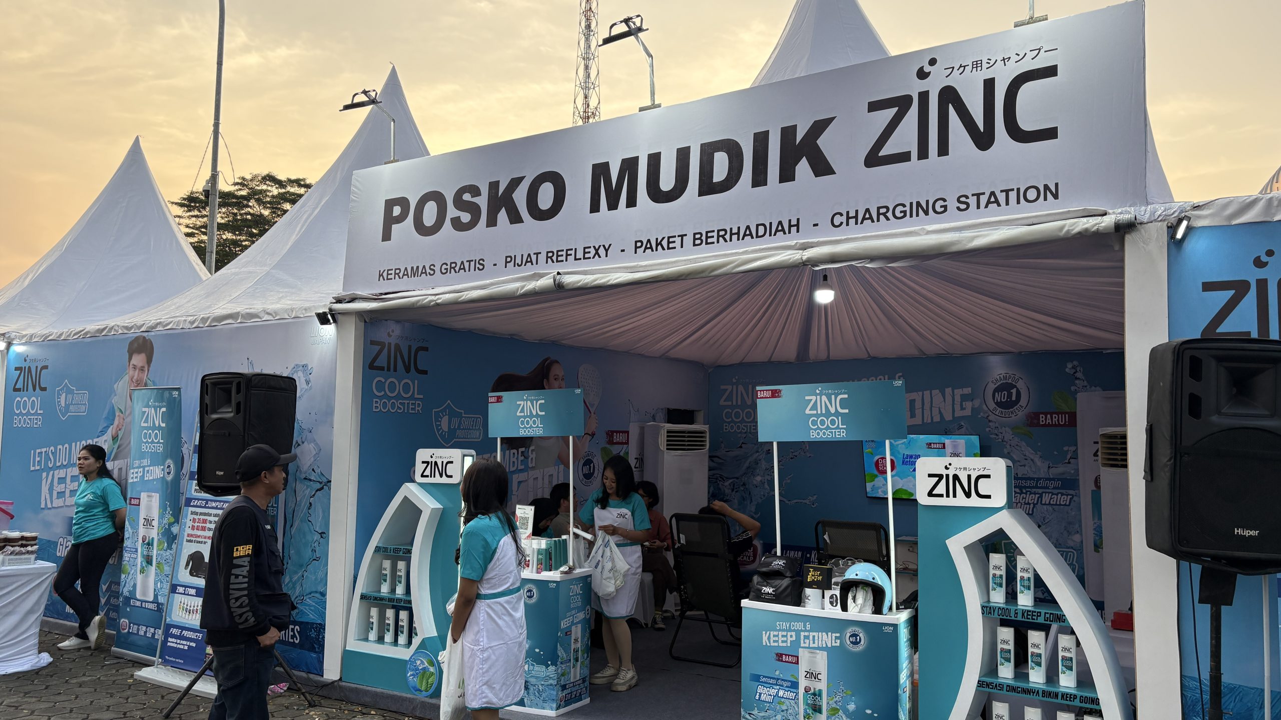 posko mudik zinc