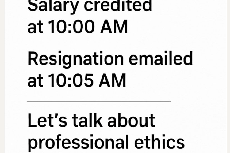 etika pengunduran diri