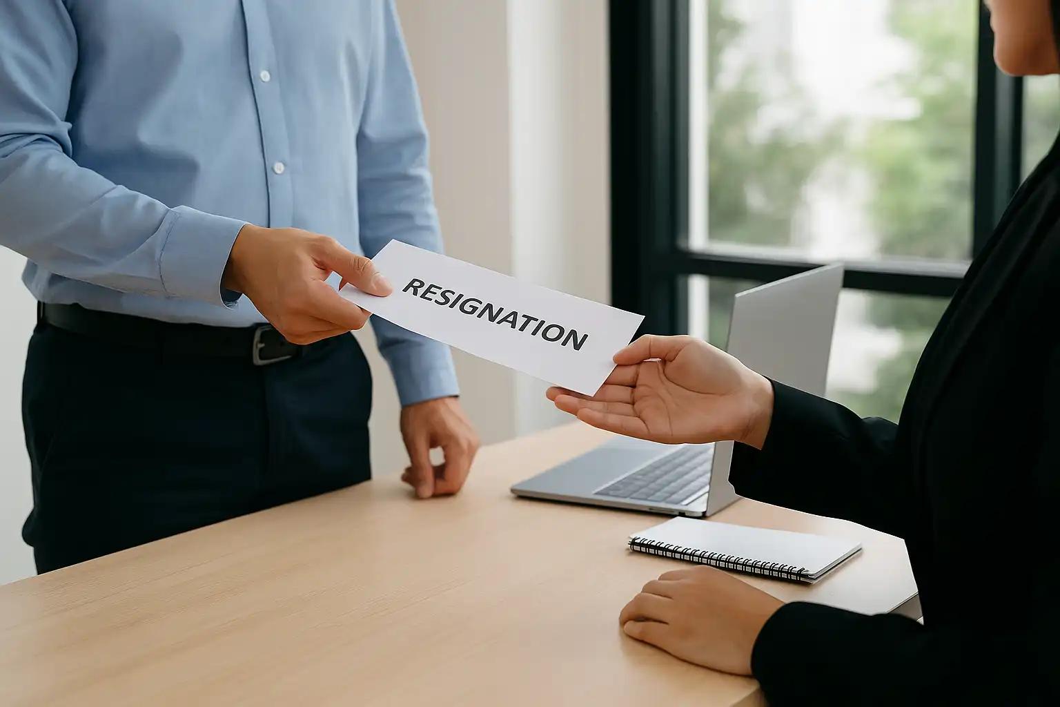 etika pengunduran diri