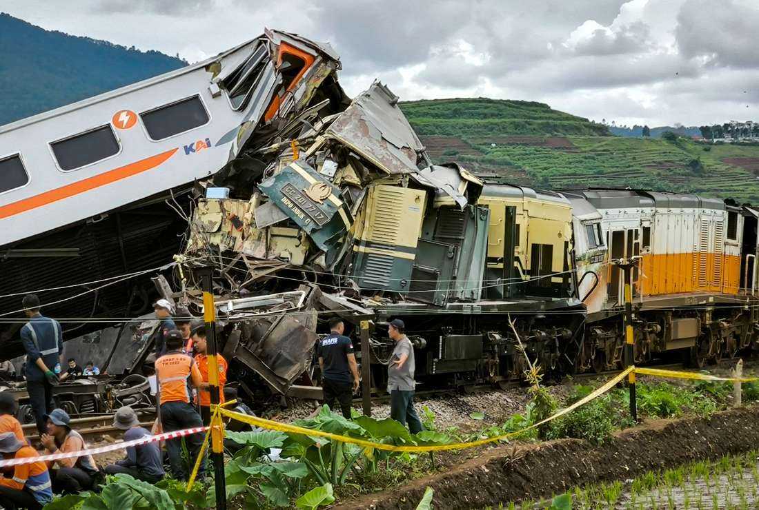 Catatan Kelam Tragedi Kecelakaan Kereta Api di Indonesia