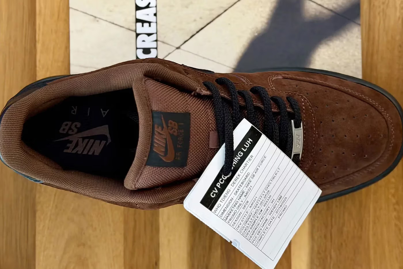 Nike SB Air Force 1 Low Light Chocolate
