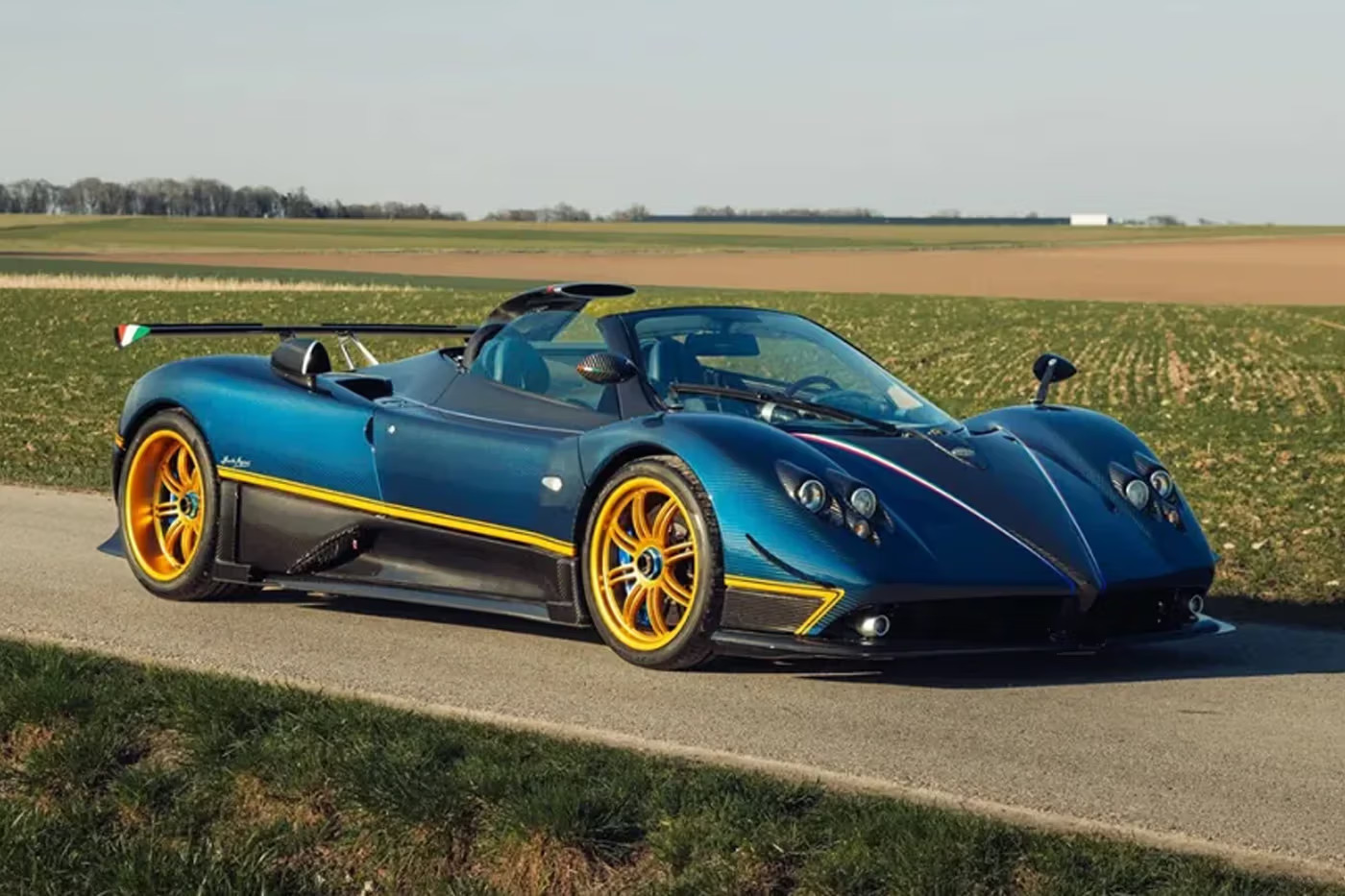 Jadi Buruan Kolektor, Pagani Zonda Unica Bermesin V12 Manual Siap Dilelang