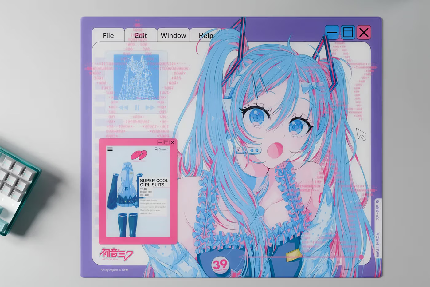 Wallhack x Hatsune Miku