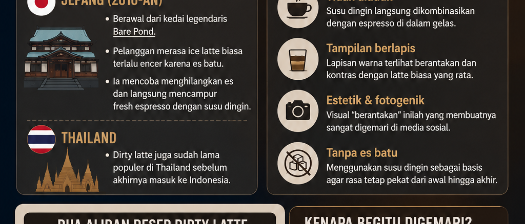 dirty latte