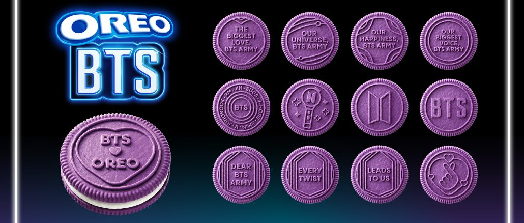 kolaborasi OREO dan BTS
