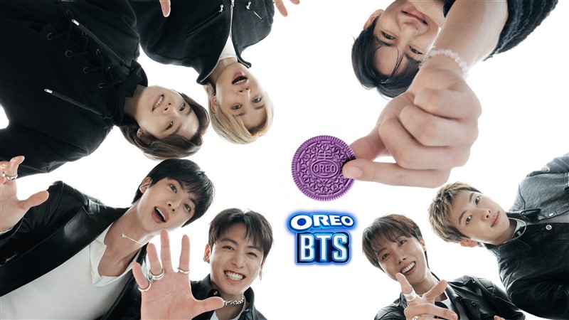 kolaborasi OREO dan BTS