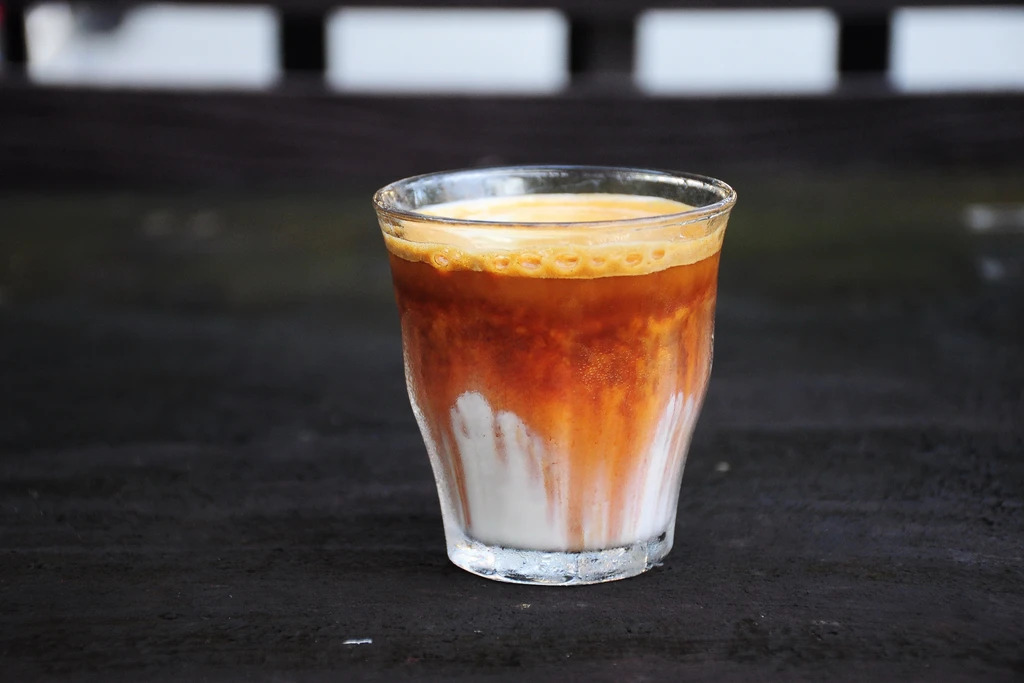 dirty latte