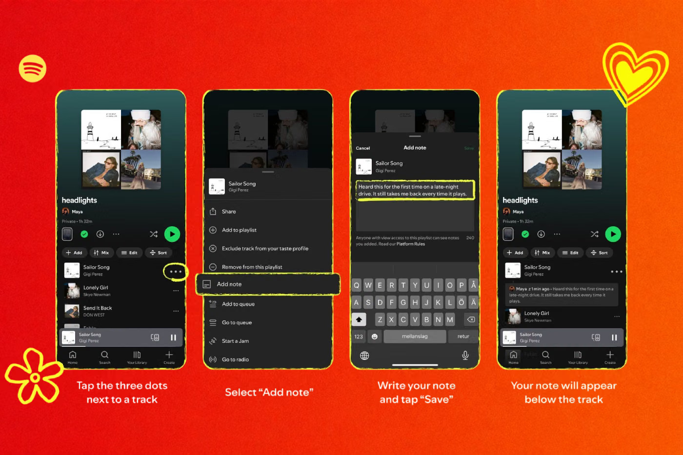 Fitur User Notes Spotify, Cara Baru Simpan Kenangan Pribadi di Setiap Lagu