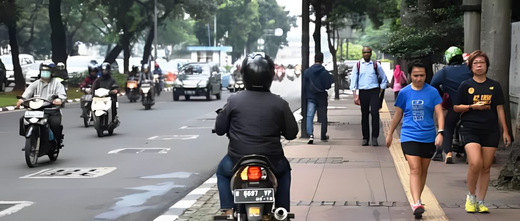 negara paling malas jalan kaki