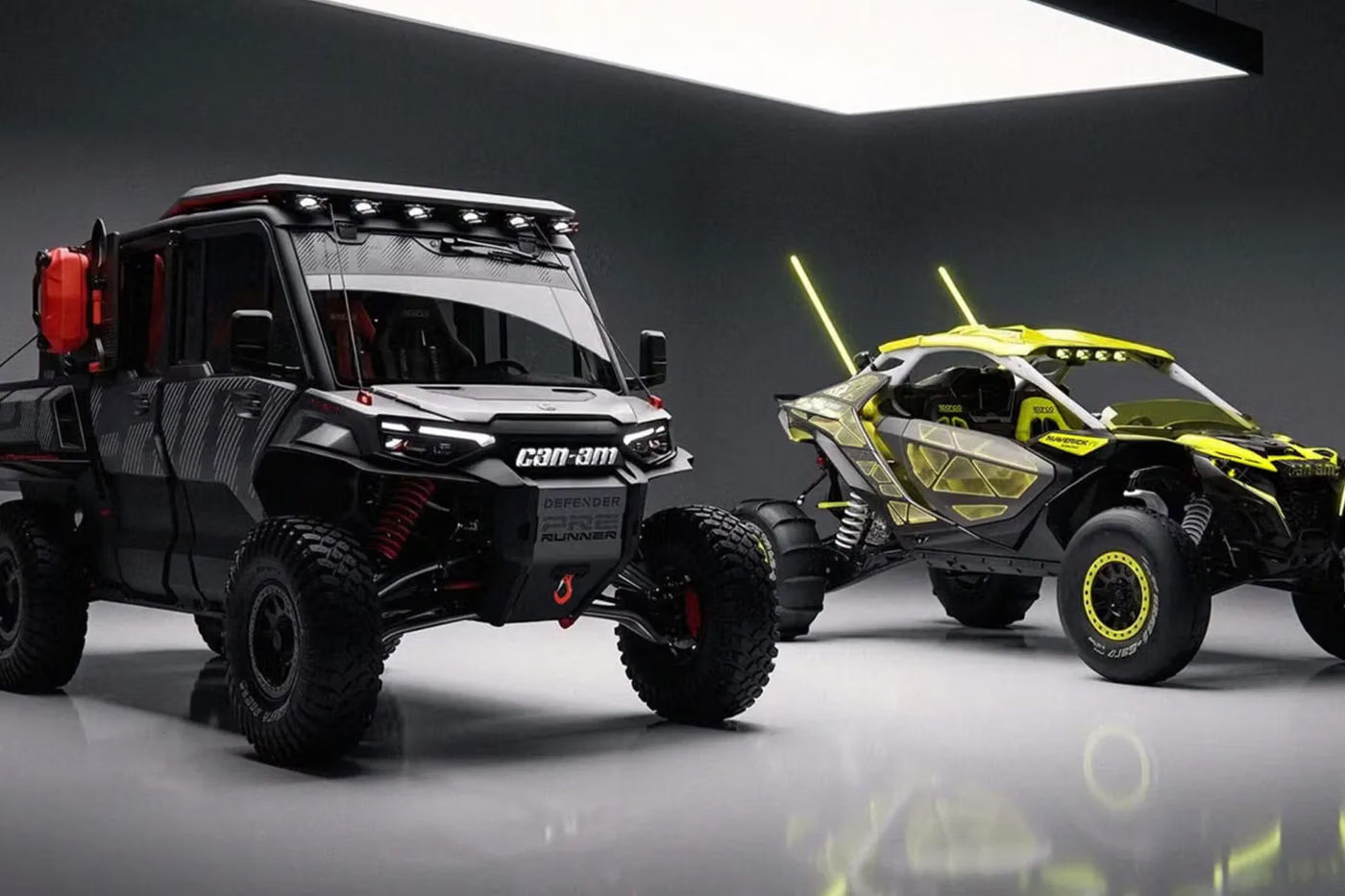 Mobil Konsep Can-Am: Defender Prerunner dan Maverick R XRay Tampil Ekstrem