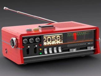 radio retro lego