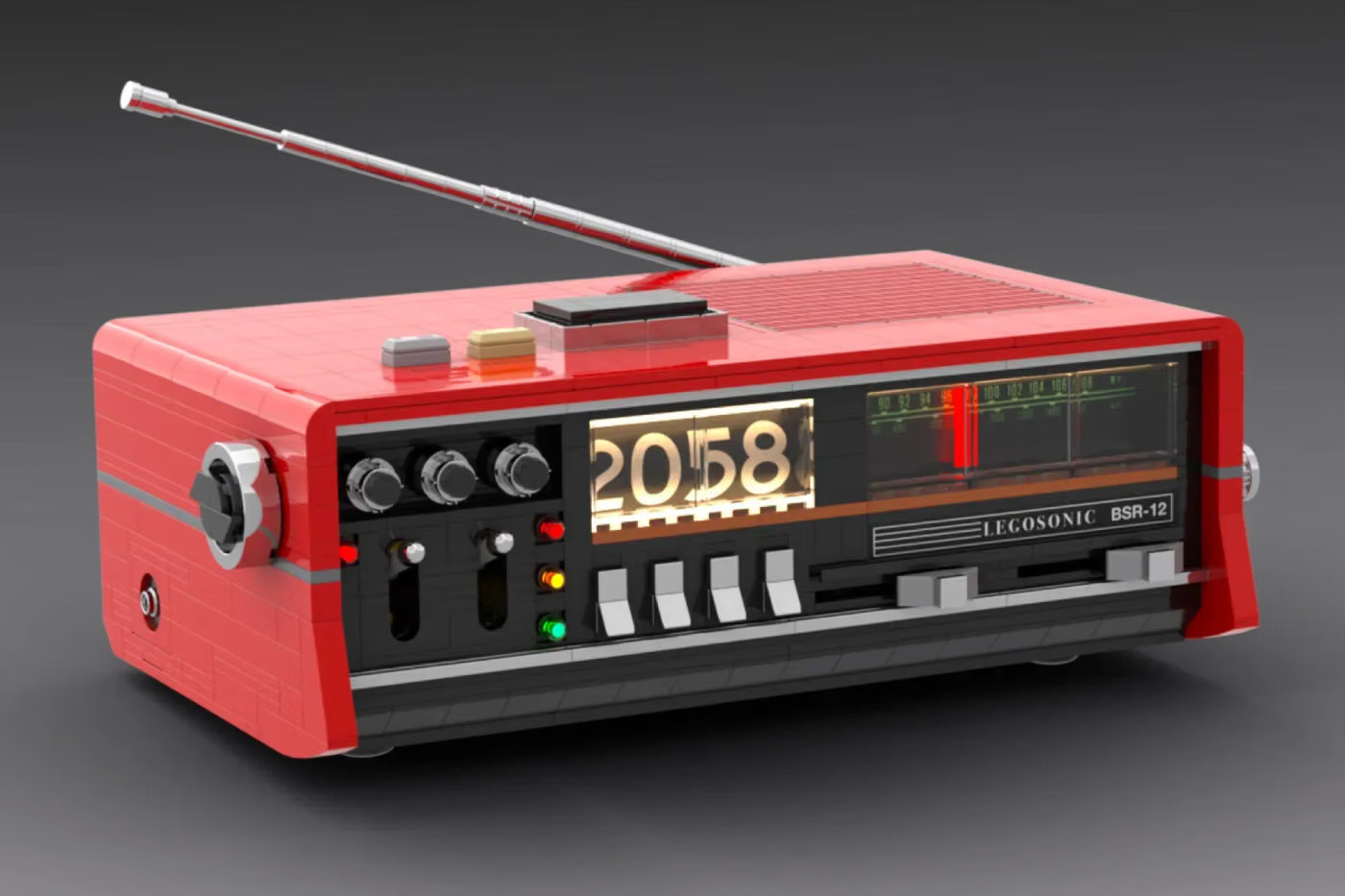 Nostalgia Era 80-an dalam Wujud Radio Retro LEGO Ideas Legosonic BSR-12