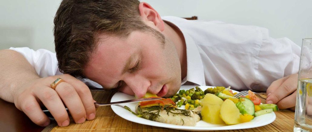 food coma