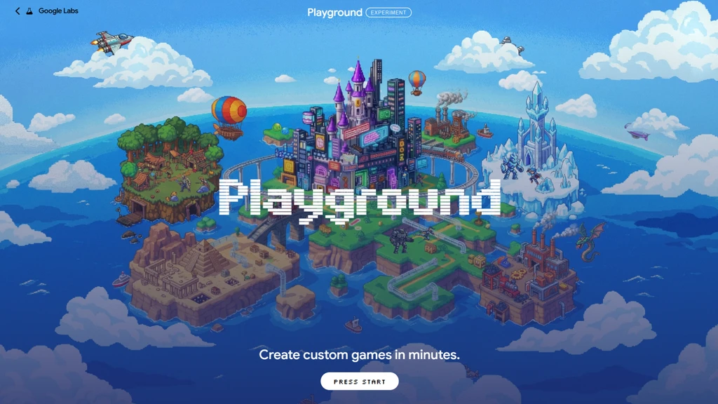 Google Playground: Cukup Ketik Prompt, Siapa Saja Bisa Buat Game Sendiri