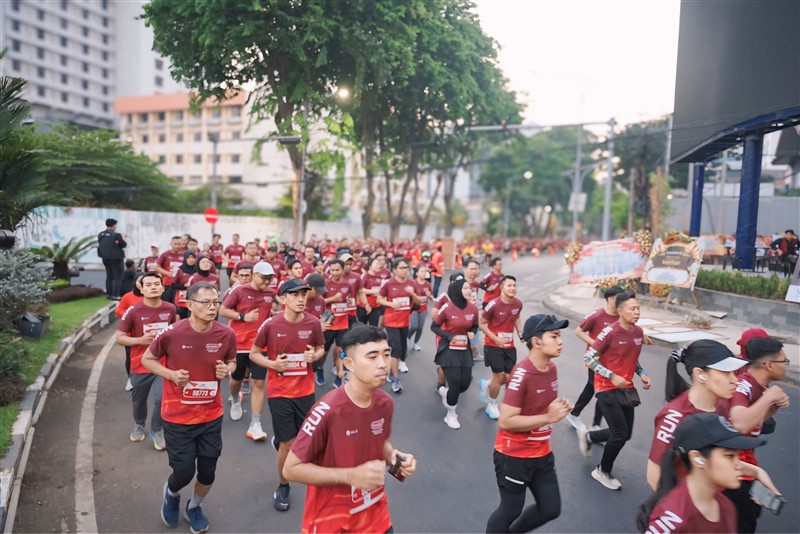 Semarak hemaviton Fit & Health Action Run 2026: Sambut Gaya Hidup Sehat di Surabaya