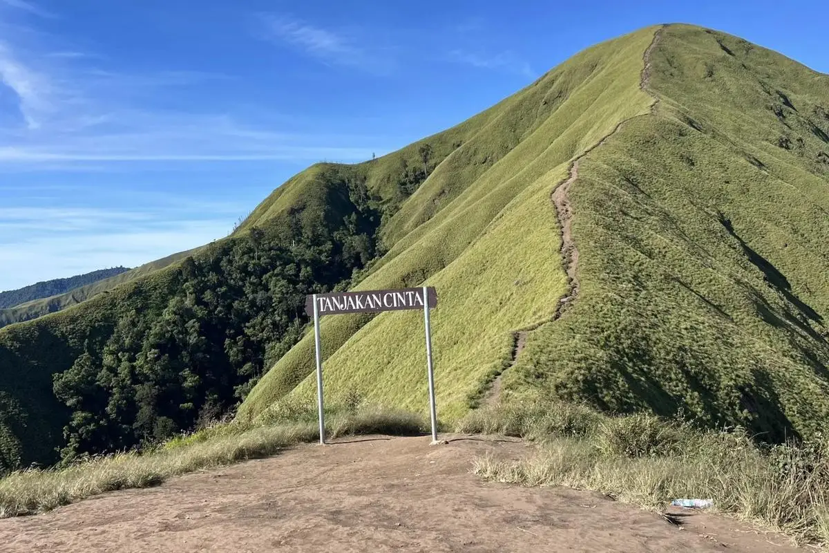 melihat sunrise di lombok