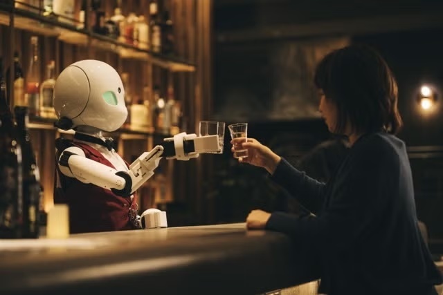 Robot Bartender OrySNACK Kyoto Siap Layani Pengunjung lewat Kendali Jarak Jauh